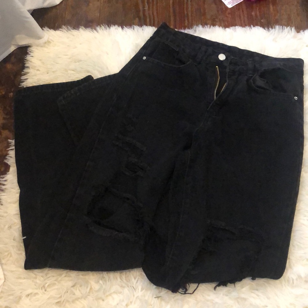 SHEIN Black Jeans